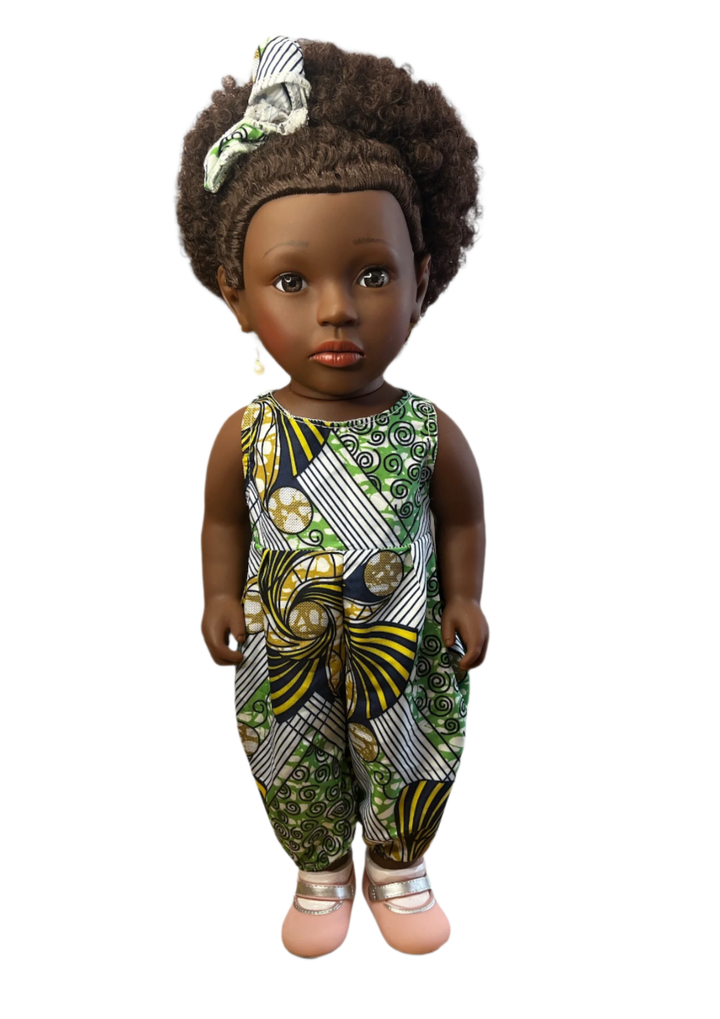 Poupée noire “Soleil Africain”
