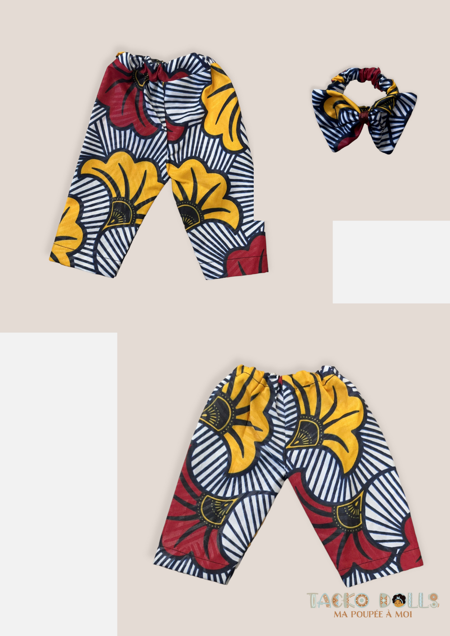 Ensemble wax "Reine Abla Pokou"