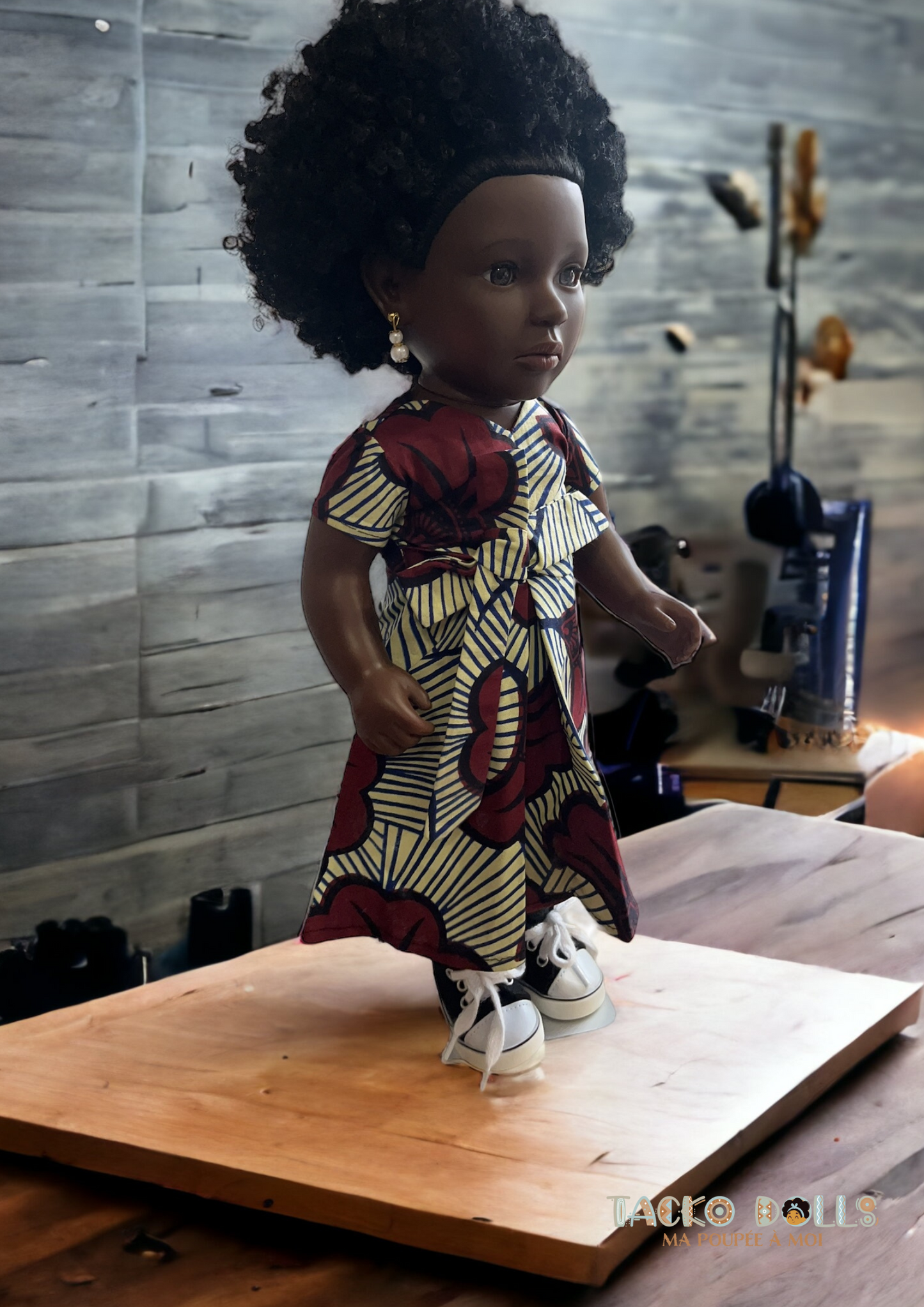 Poupée Noire Funmilayo Ransome-Kuti