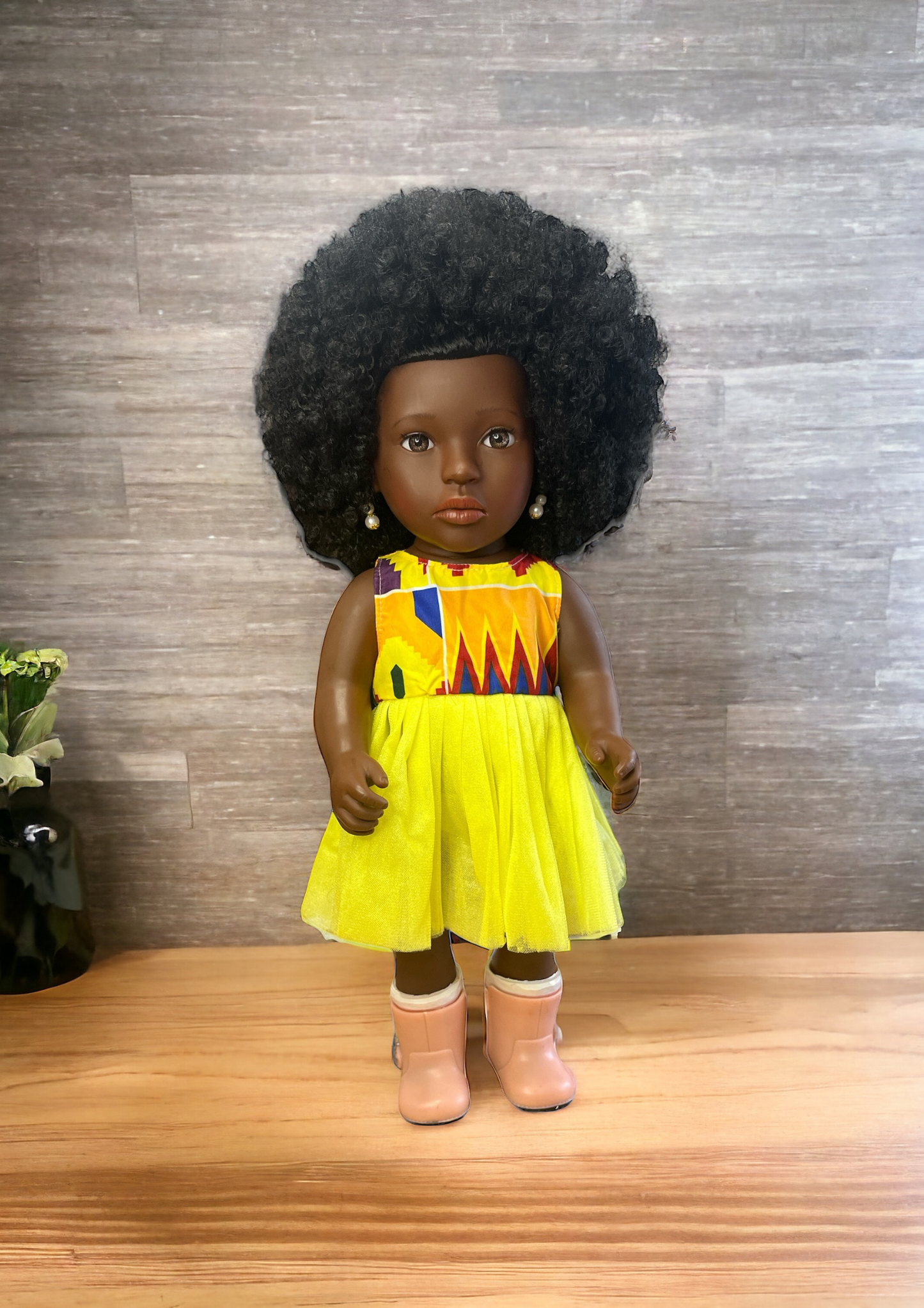 Poupée Noire "Reine Akoua Boni"