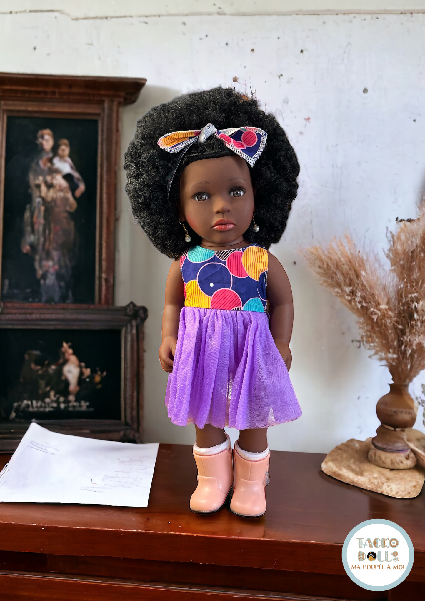 Poupée noire “Linguère Imany”