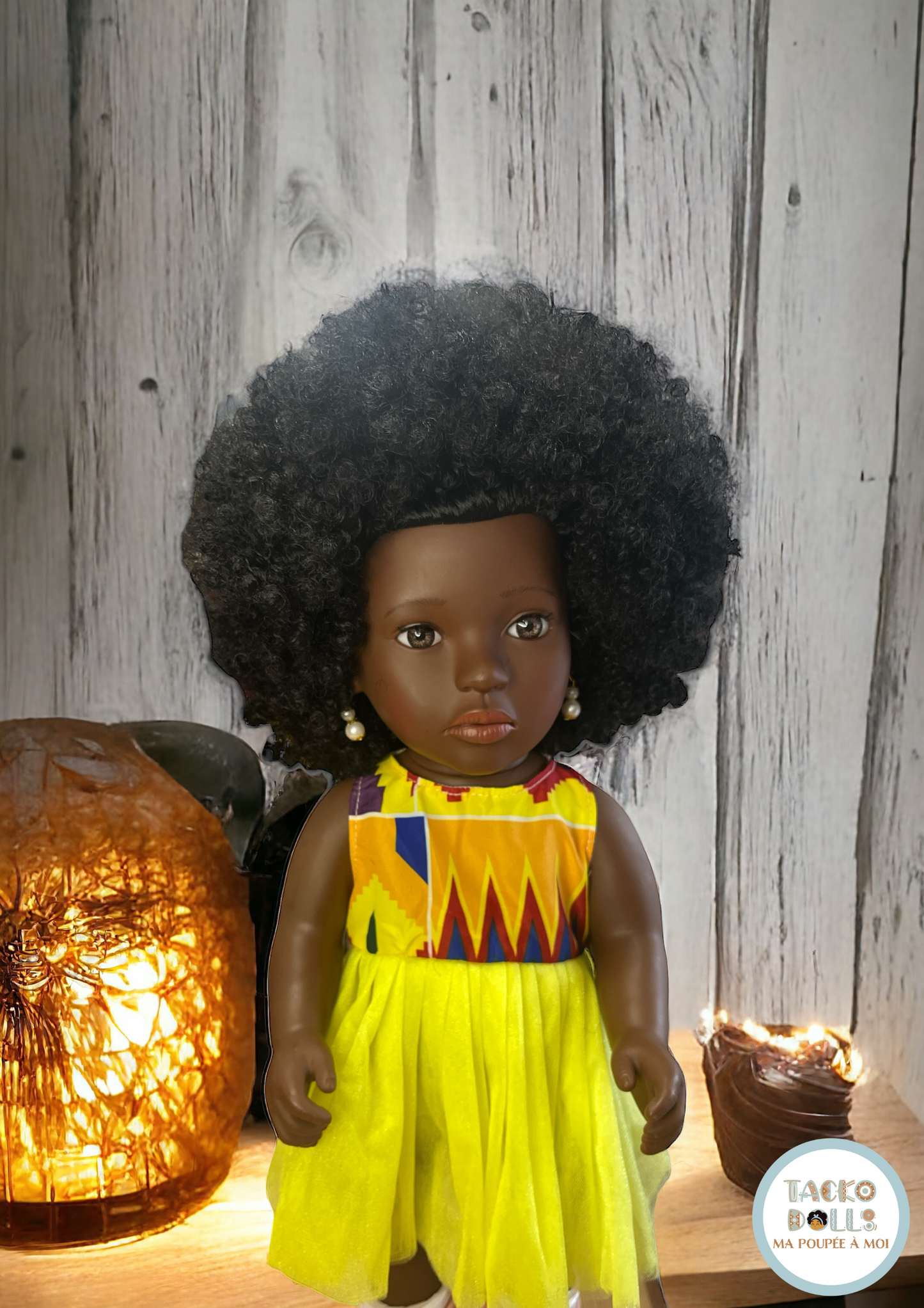 Poupée Noire "Reine Akoua Boni"