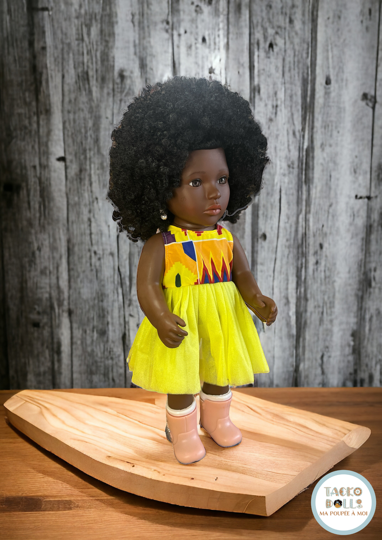 Poupée Noire "Reine Akoua Boni"