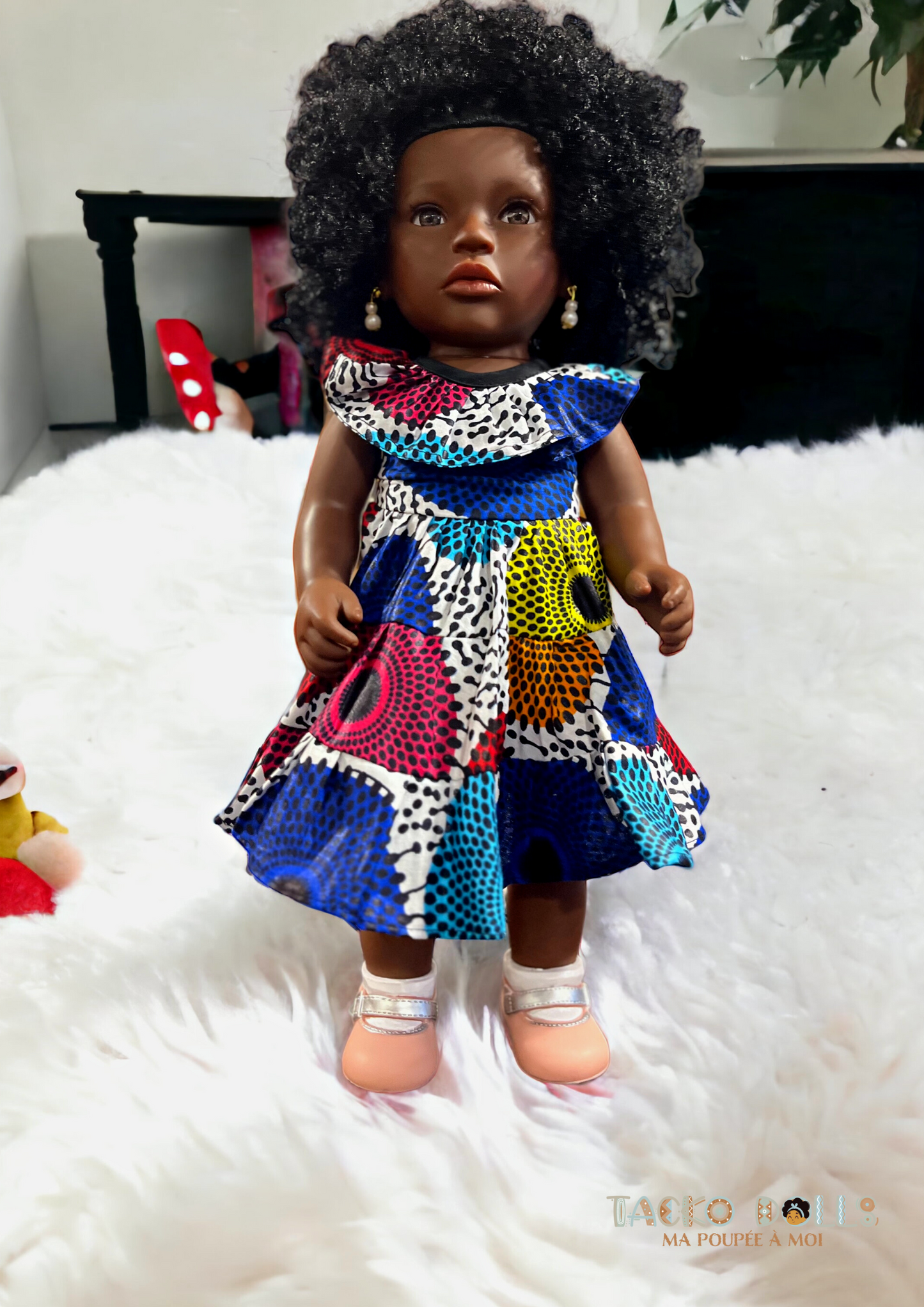 Poupée Noire Reine Akoua Boni