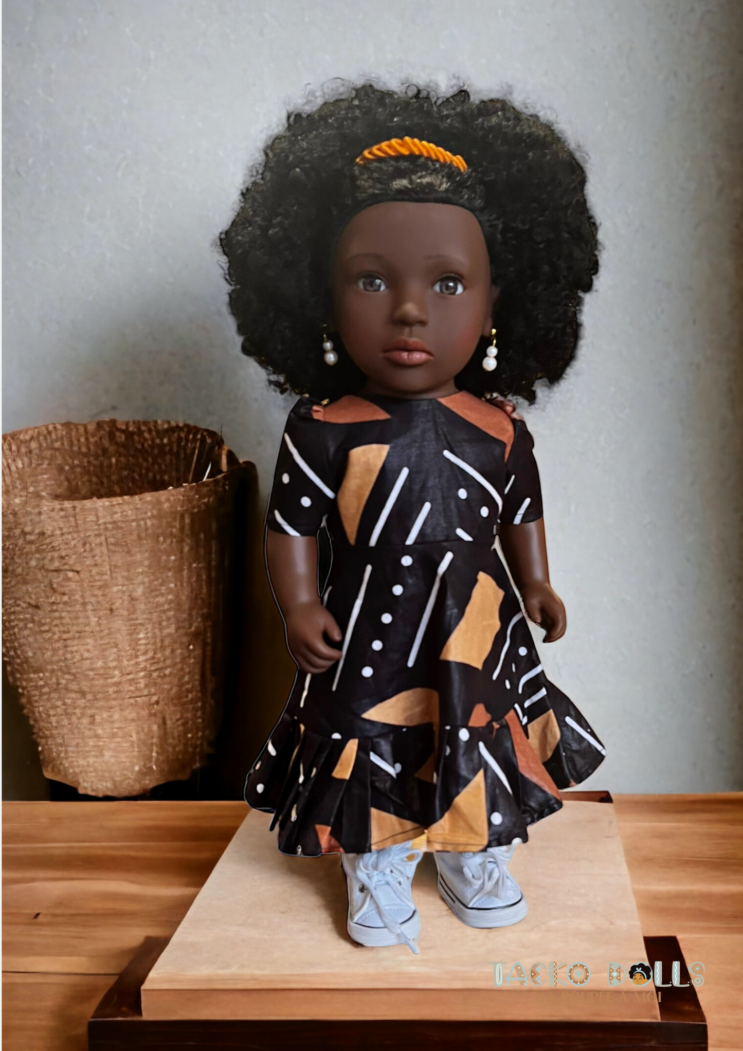 Poupée Noire "Monique Ilboudo"