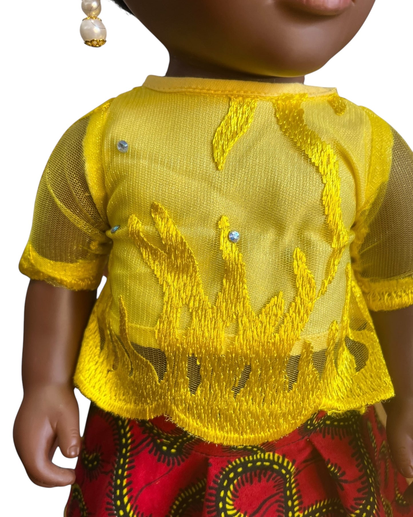 Poupée noire " Princesse Amina de Zaria"