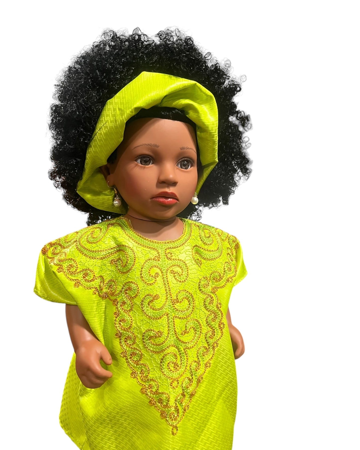 Poupée noire “Reine Hatchepsout"