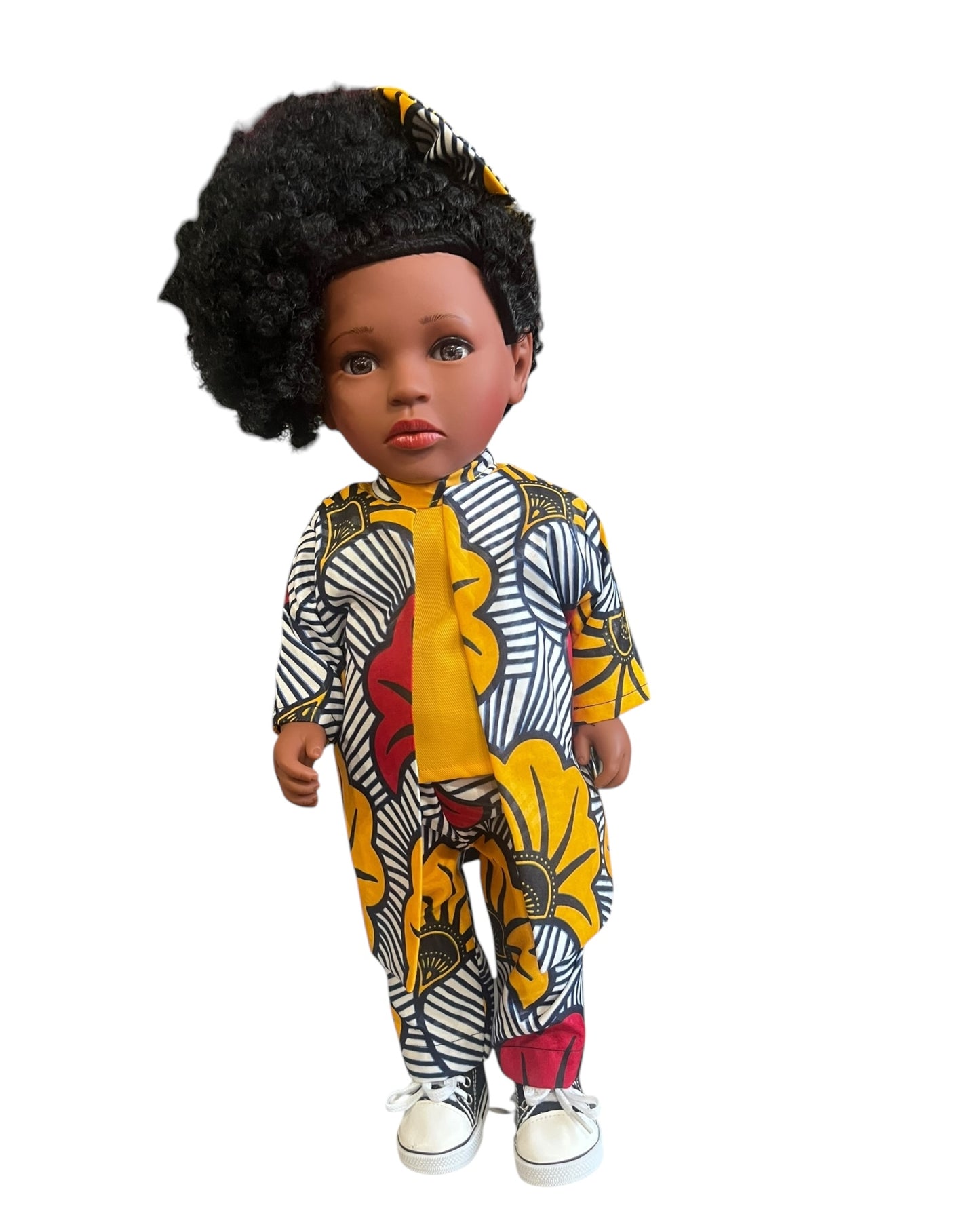Tafari - La Poupée Bouclée au Style Chic