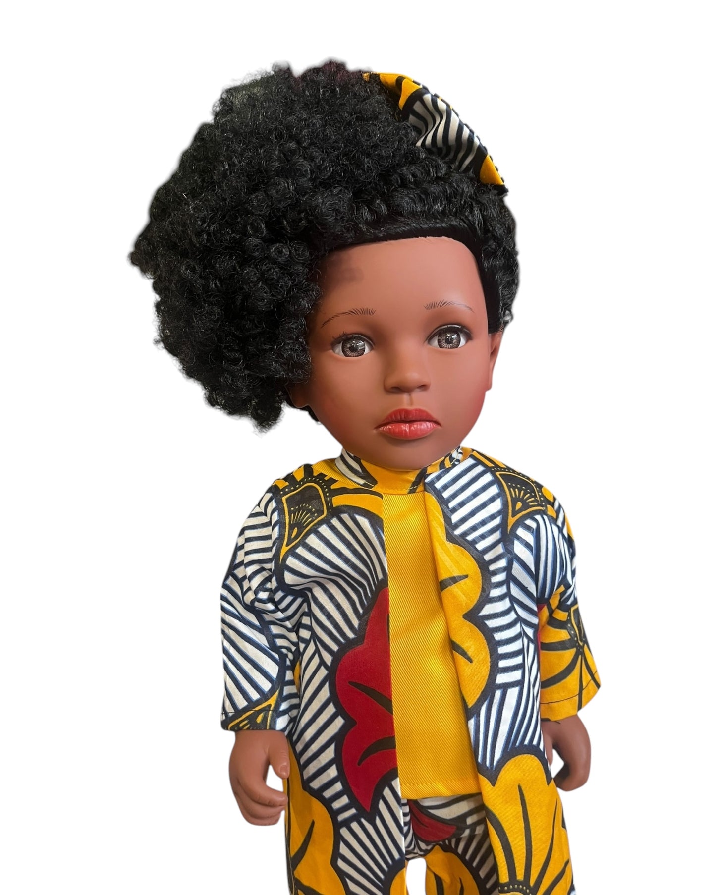 Tafari - La Poupée Bouclée au Style Chic