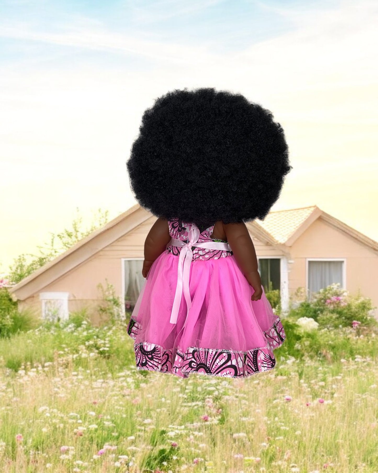 Poupée Noire Reine Nyabinghi JR