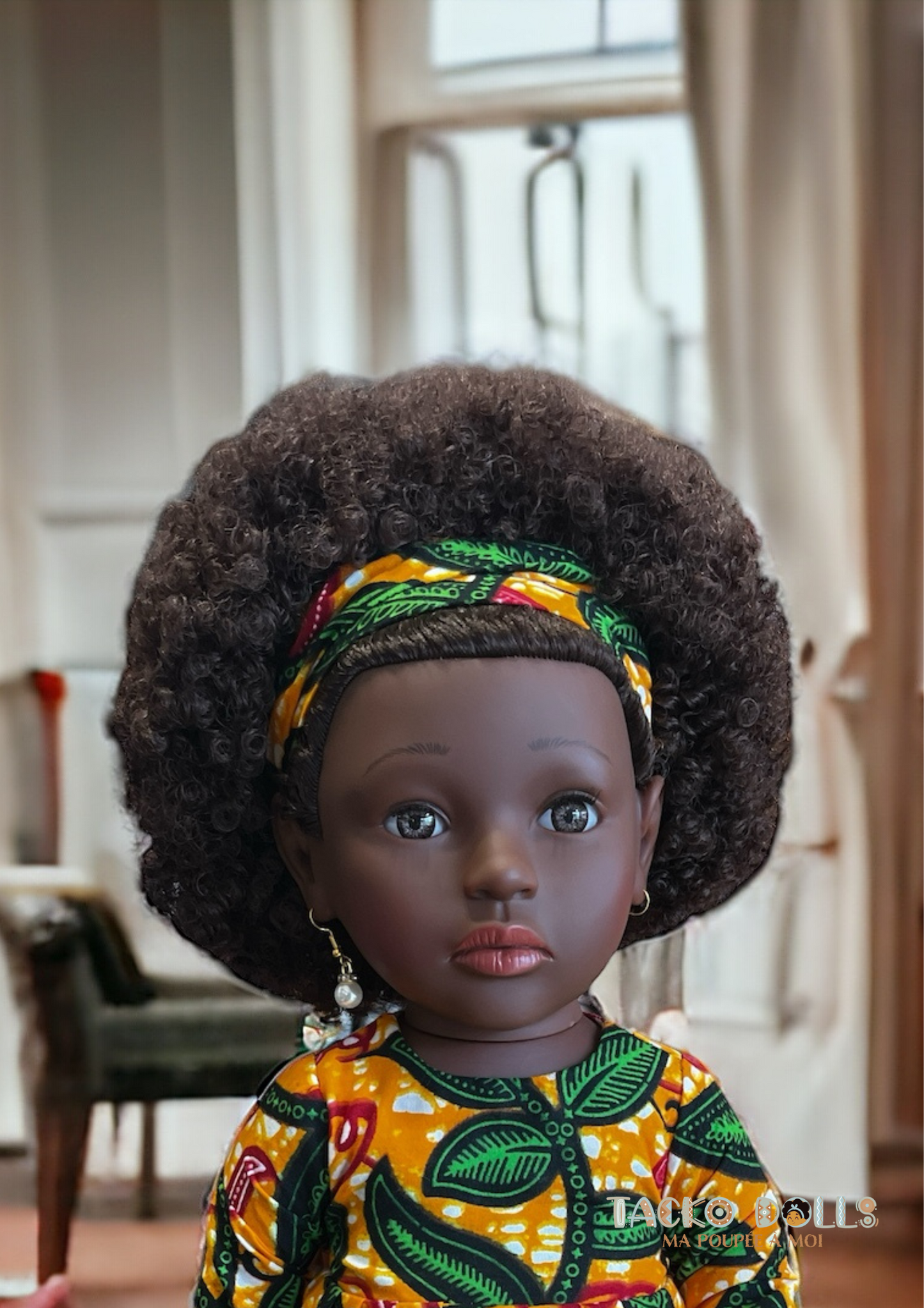 Poupée noire "Popote"