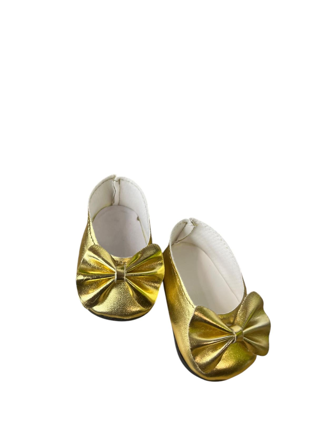 Ballerine doré pour Poupée 45 cm