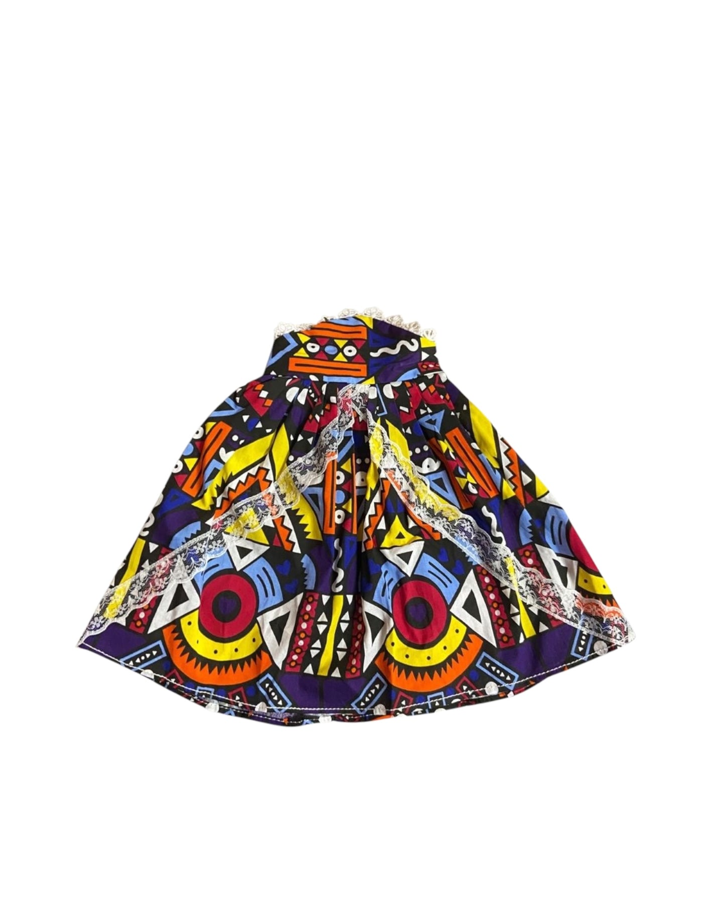 Robe longue wax Poupées 45 cm