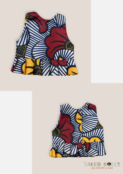 Ensemble wax "Reine Abla Pokou"