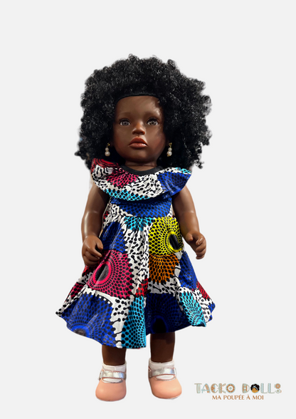 Poupée Noire Reine Akoua Boni