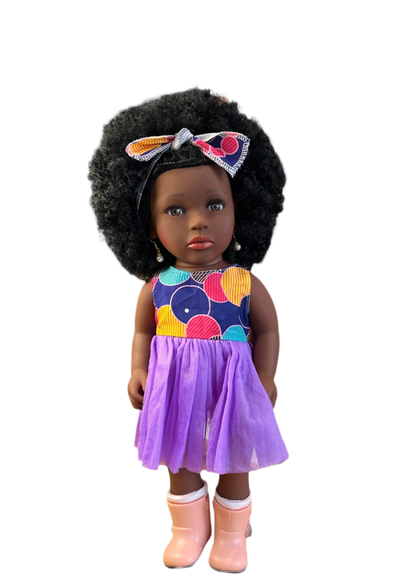 Poupée noire “Linguère Imany”