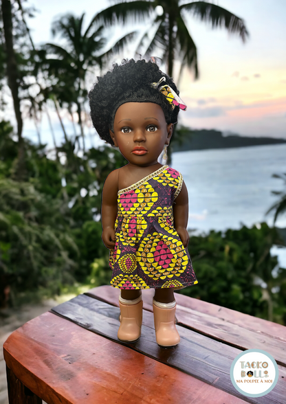 Poupée noire “Khadija”