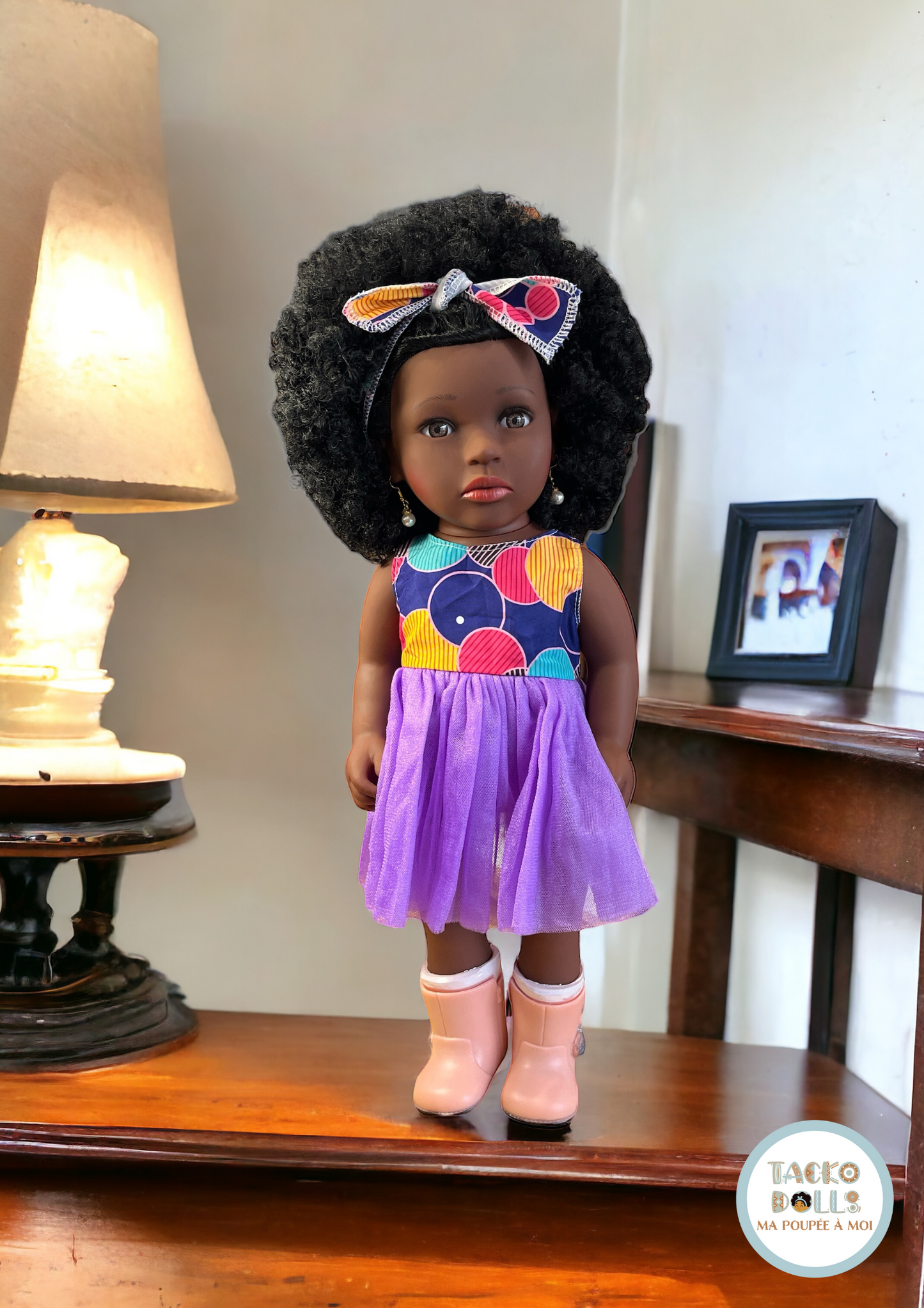 Poupée noire “Linguère Imany”