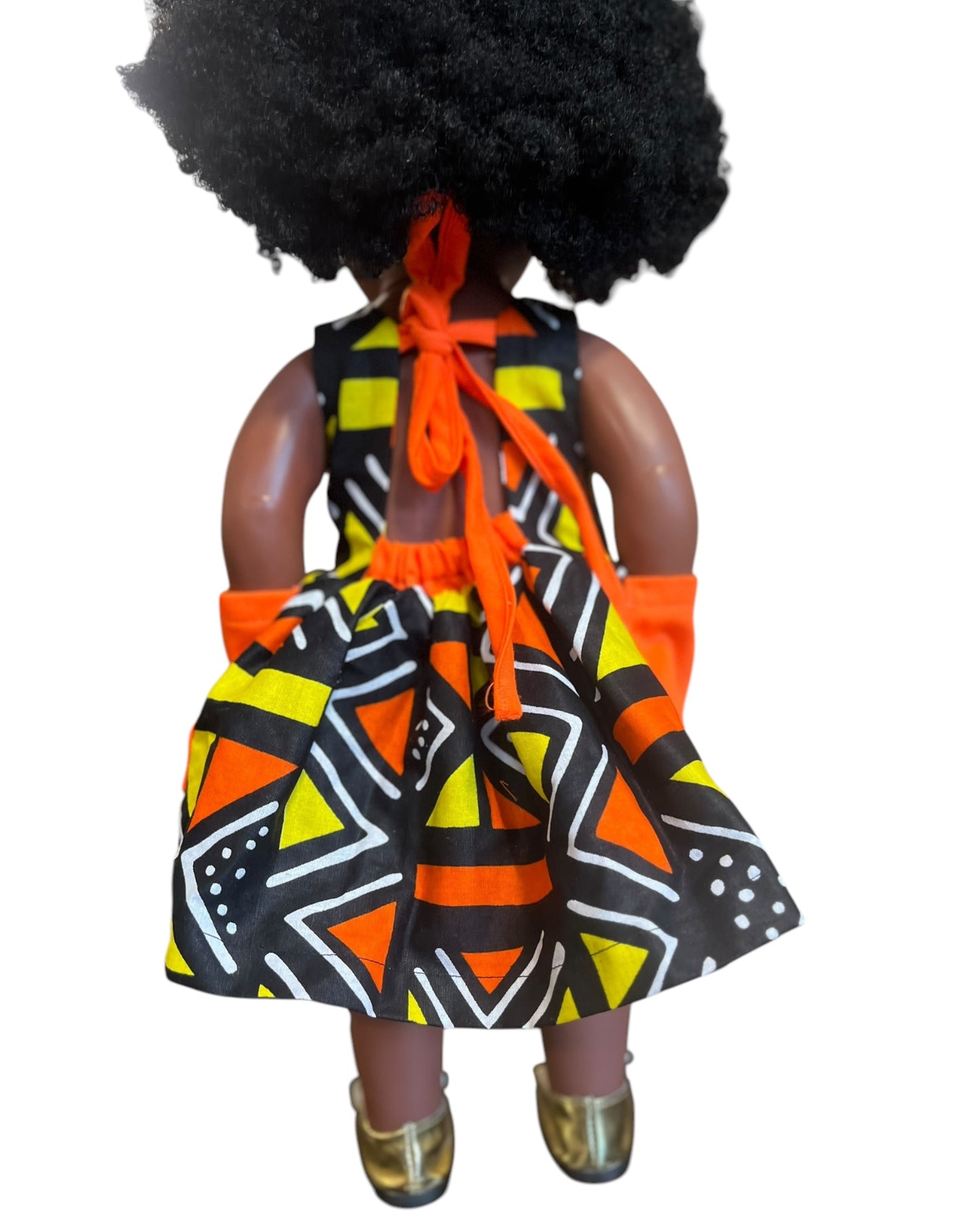 Poupée noire “Soleil Africain”