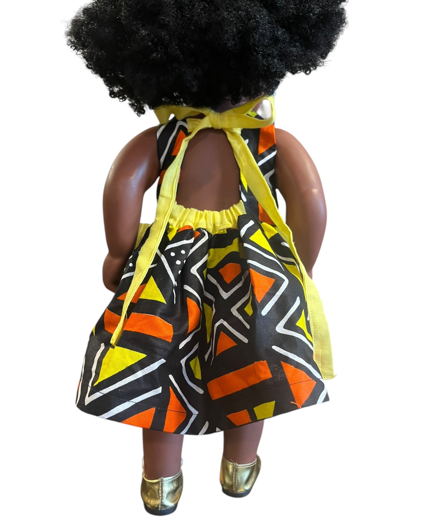 Poupée noire “Soleil Africain”