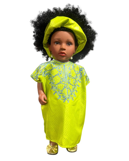 Poupée noire “Reine Hatchepsout"