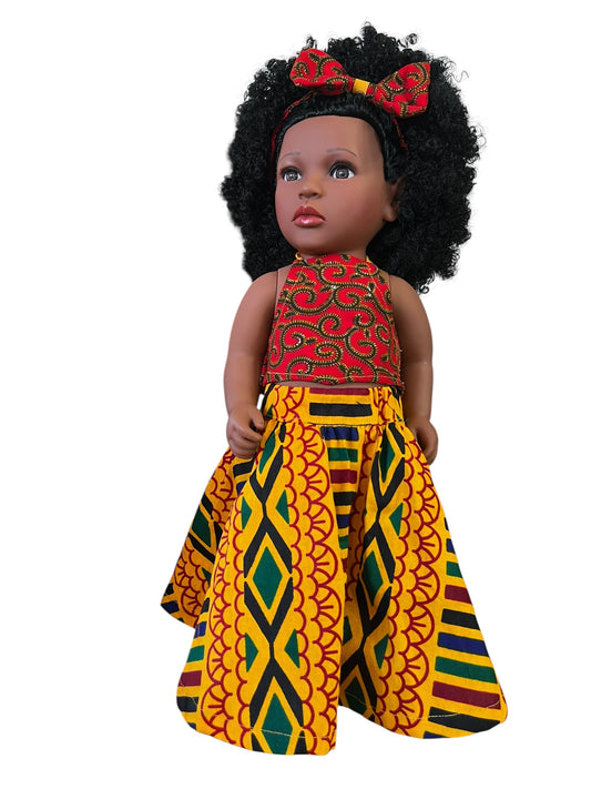 Poupée noire "RANOMASINA"