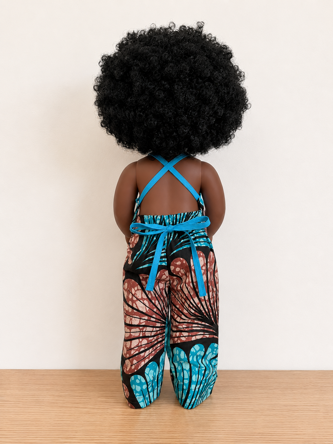 Safi Faye – Poupée noire aux cheveux crépus | Tackodolls