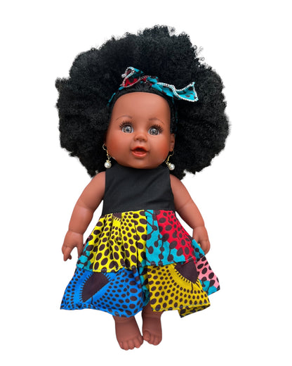 Poupée noire " Première dame"