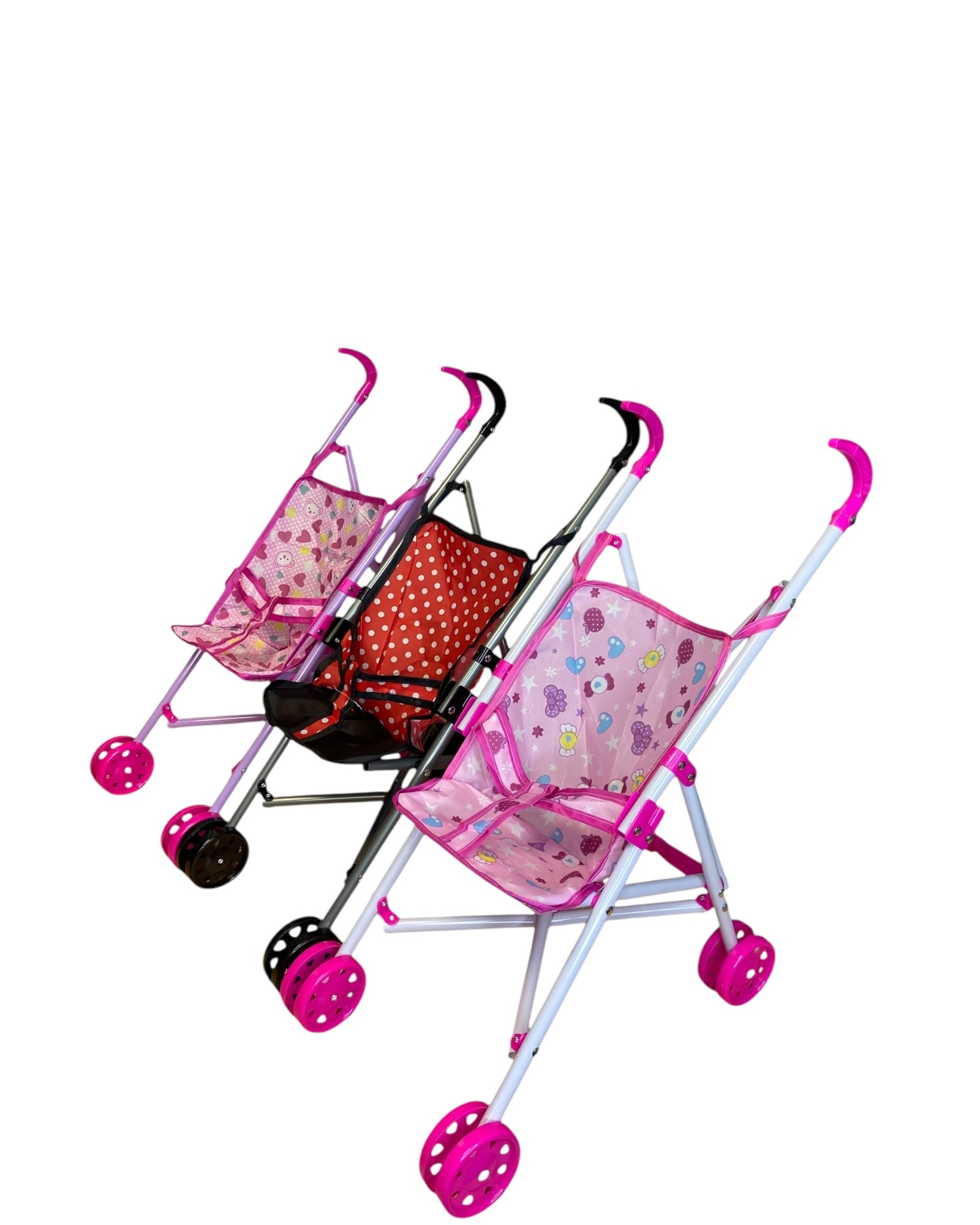 Mini poussette pour poupées - Légère et pliable