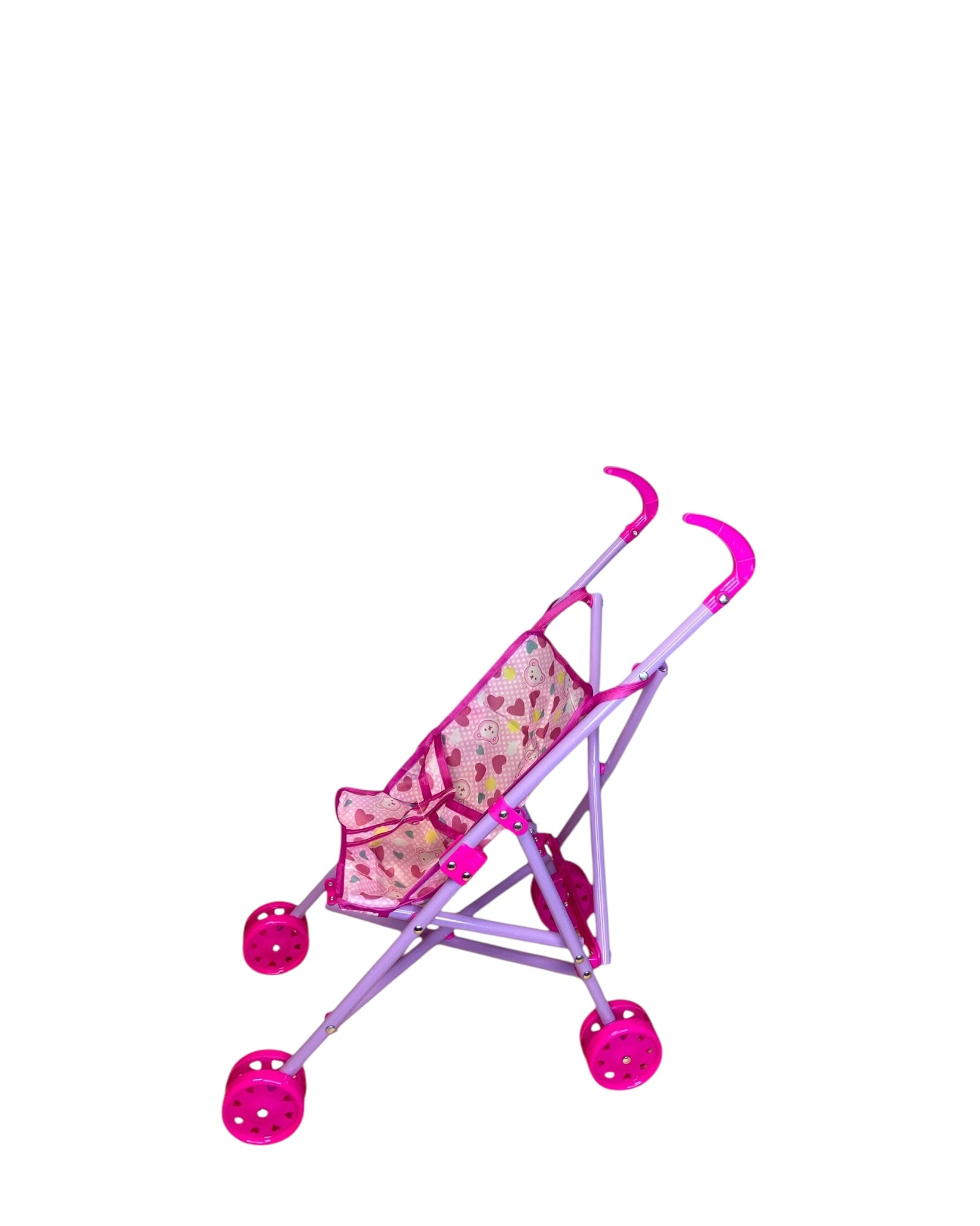 Mini poussette pour poupées - Légère et pliable