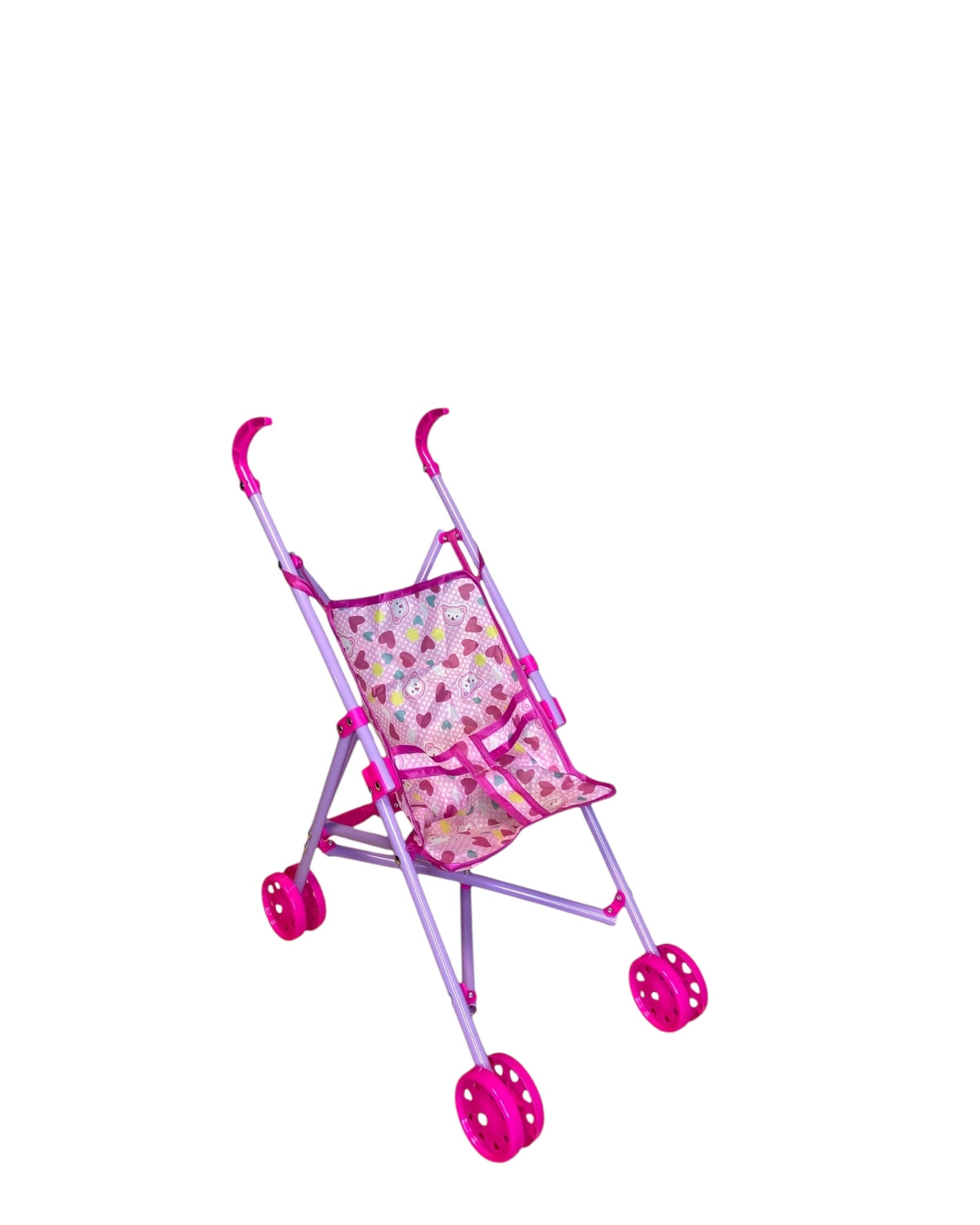 Mini poussette pour poupées - Légère et pliable