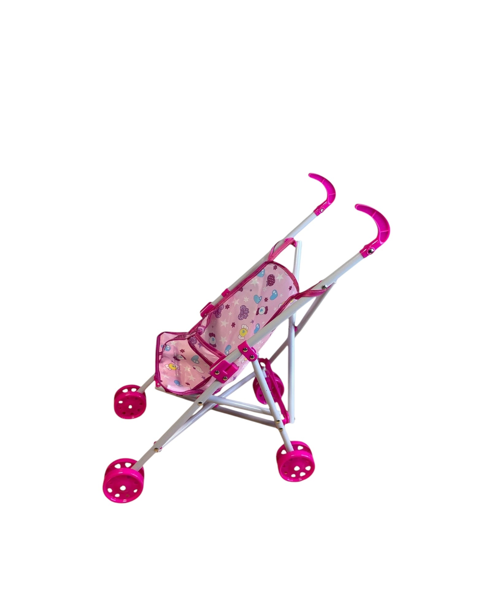 Mini poussette pour poupées - Légère et pliable