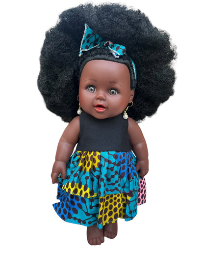 Poupée noire " Première dame"