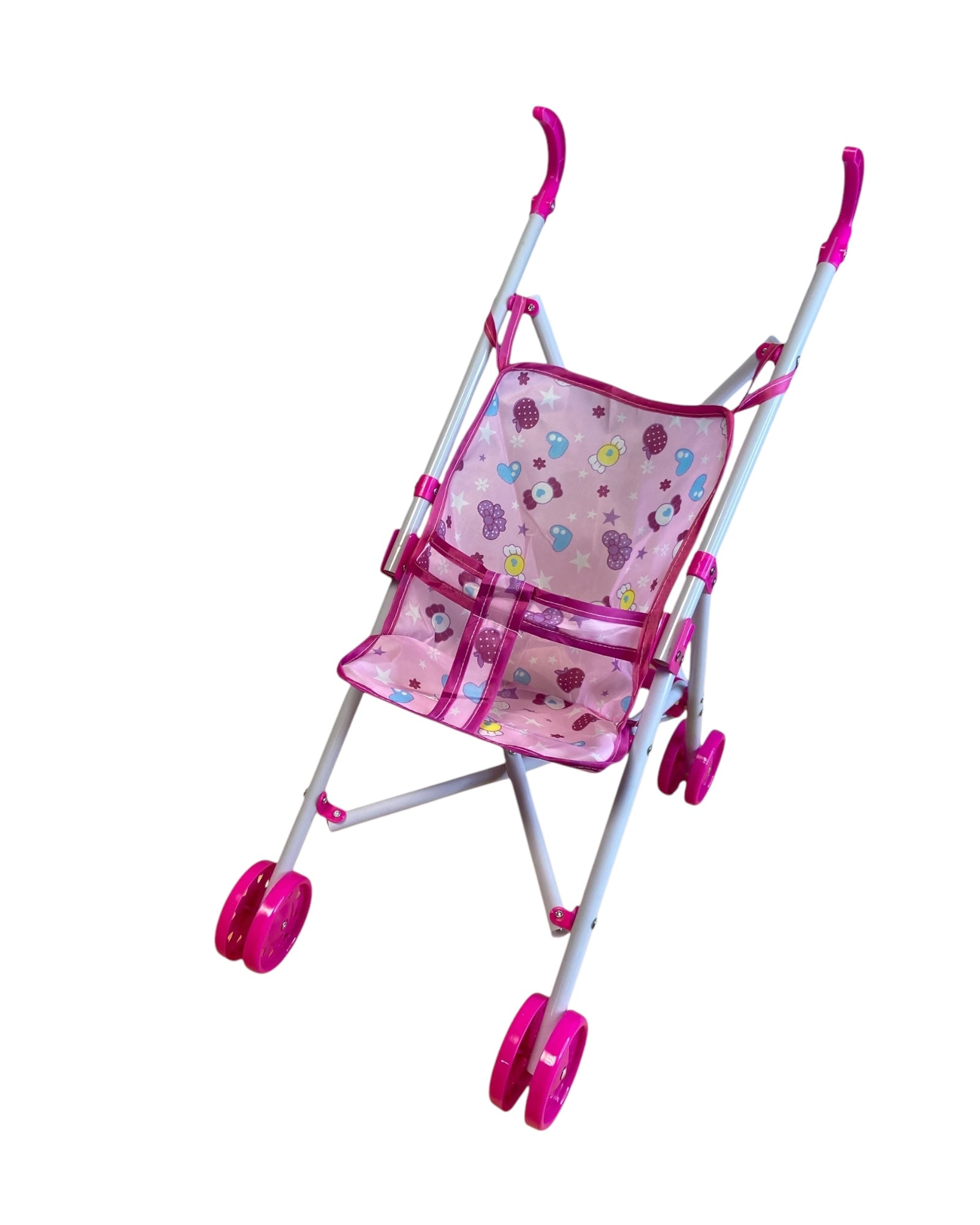 Mini poussette pour poupées - Légère et pliable