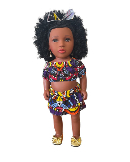Poupée noire "Amina"