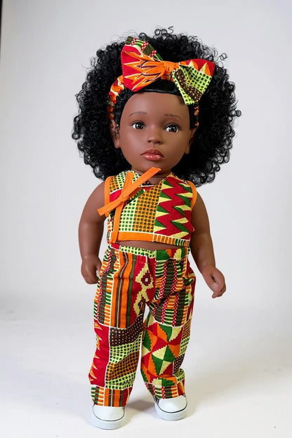 Poupée noire Nefertiti, la belle