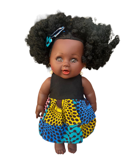 Poupée noire " Première dame"