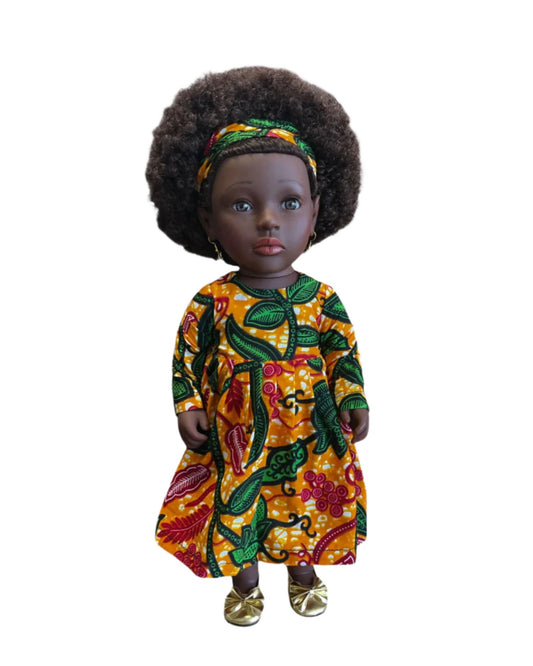 Poupée noire "Popote"