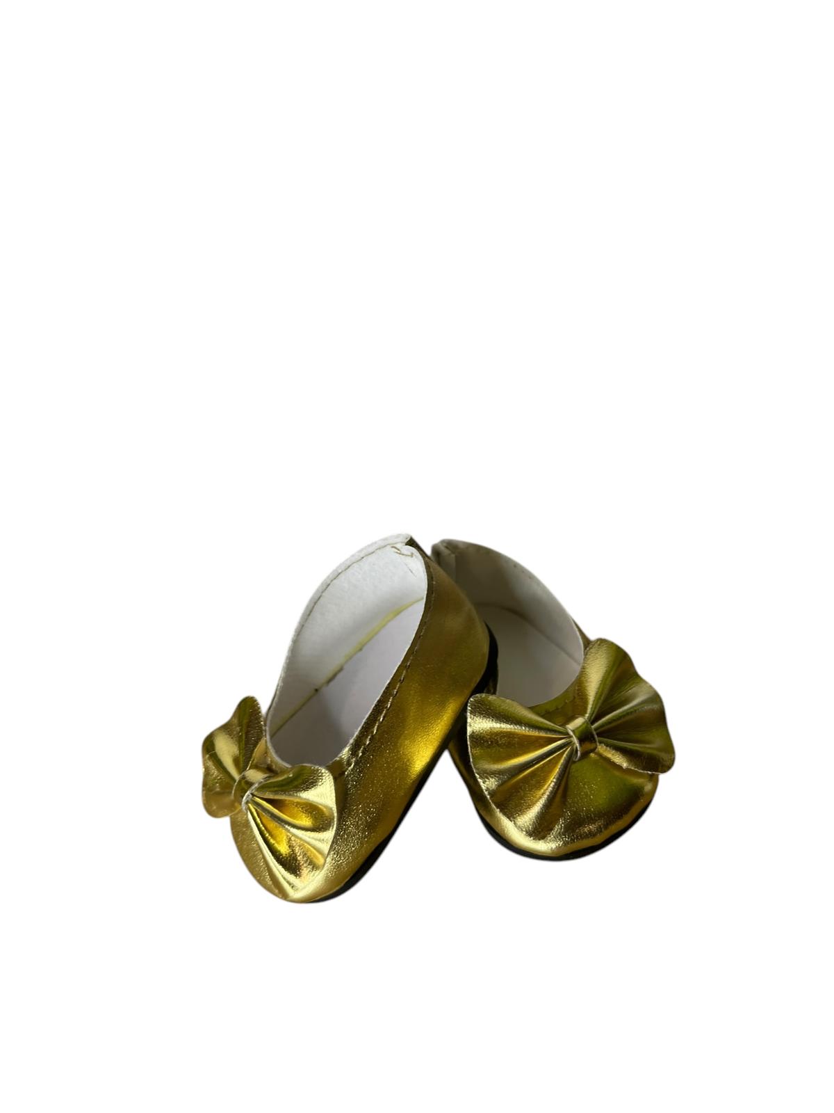 Ballerine doré pour Poupée 45 cm