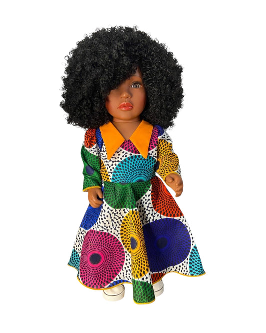 Poupée Noire Reine Yamoussou